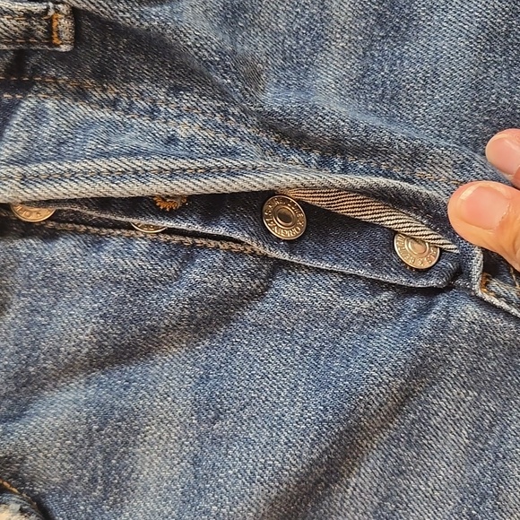 RE/DONE 90s High Rise Ankle Crop Sz 27 - Picture 13 of 13